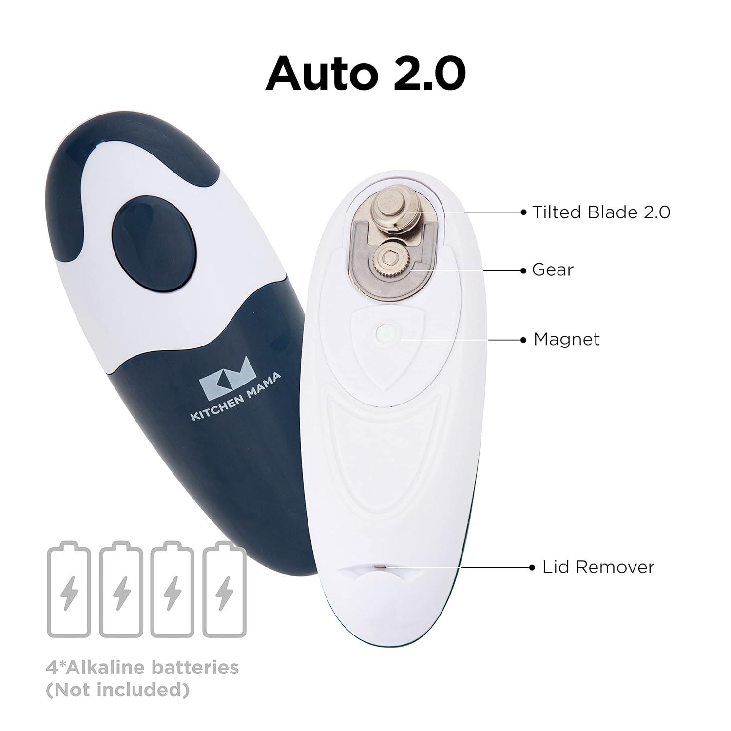 Auto 2.0 Electric Can Opener: Refined Blade Opens Almost Any Cans