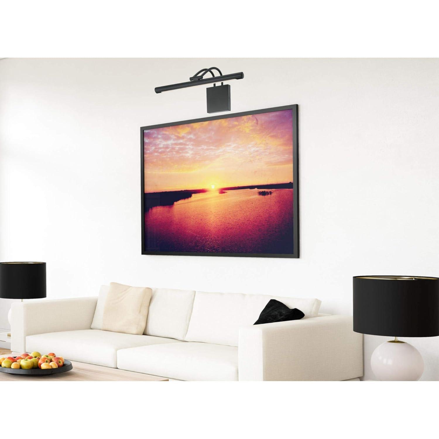 Westinghouse 7501400 17" Wide Led Picture Light - Black