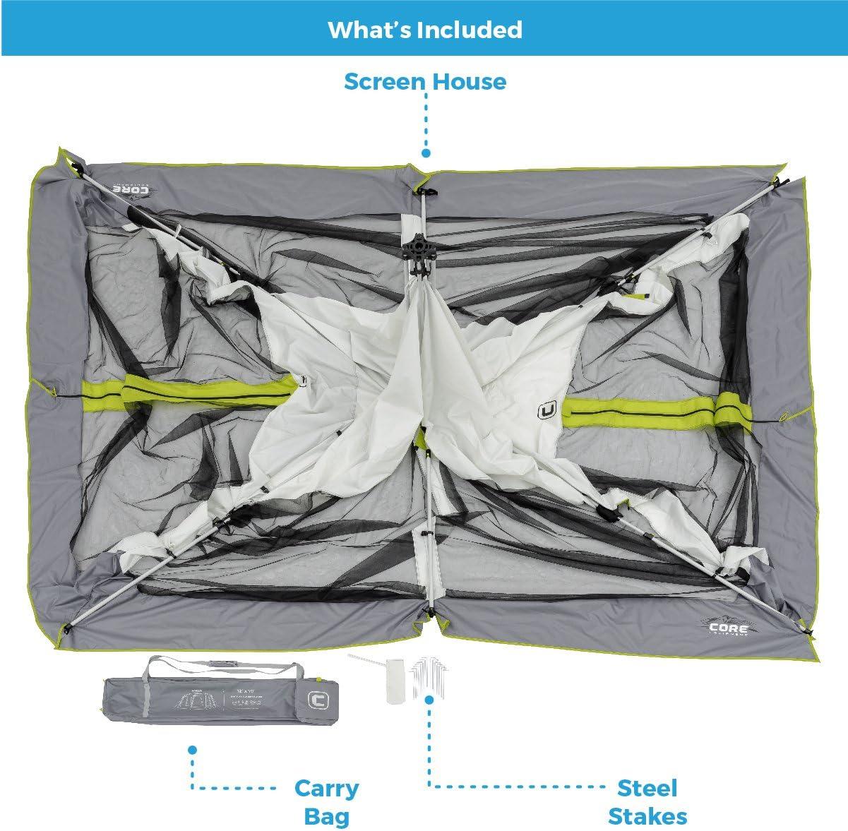 Core Equipment 10' x 10' Screen House
