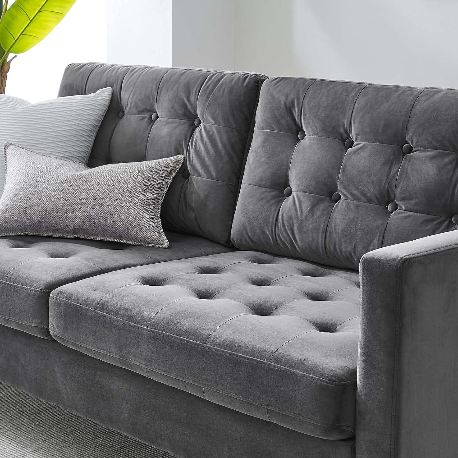 75'' Velvet Sofa