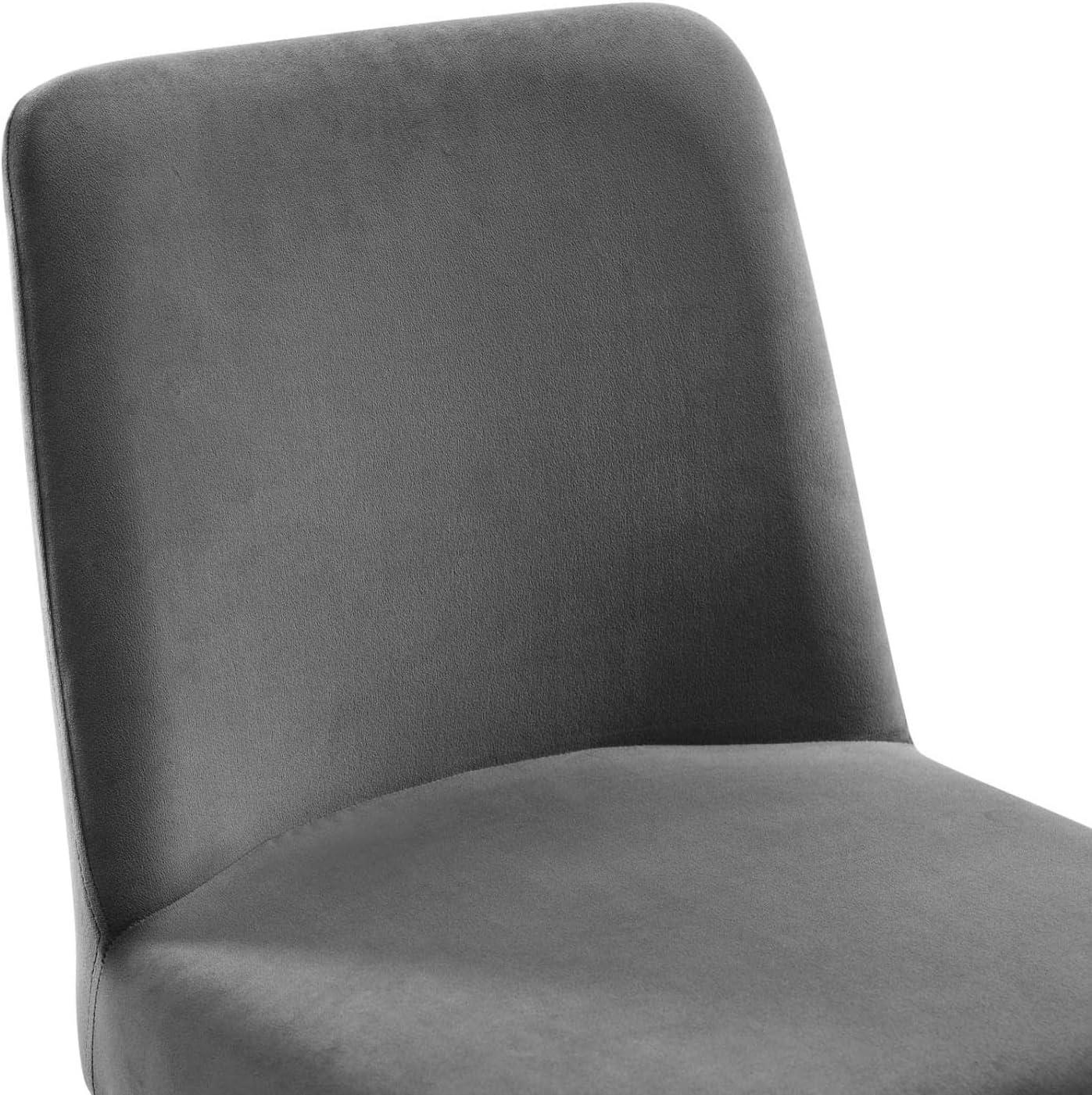 Modway Amplify Sled Base Performance Velvet Dining Side Chair
