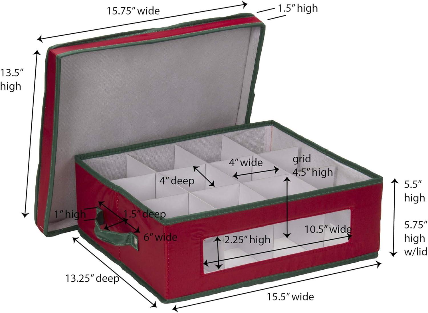 Household Essentials Holiday Cup Chest