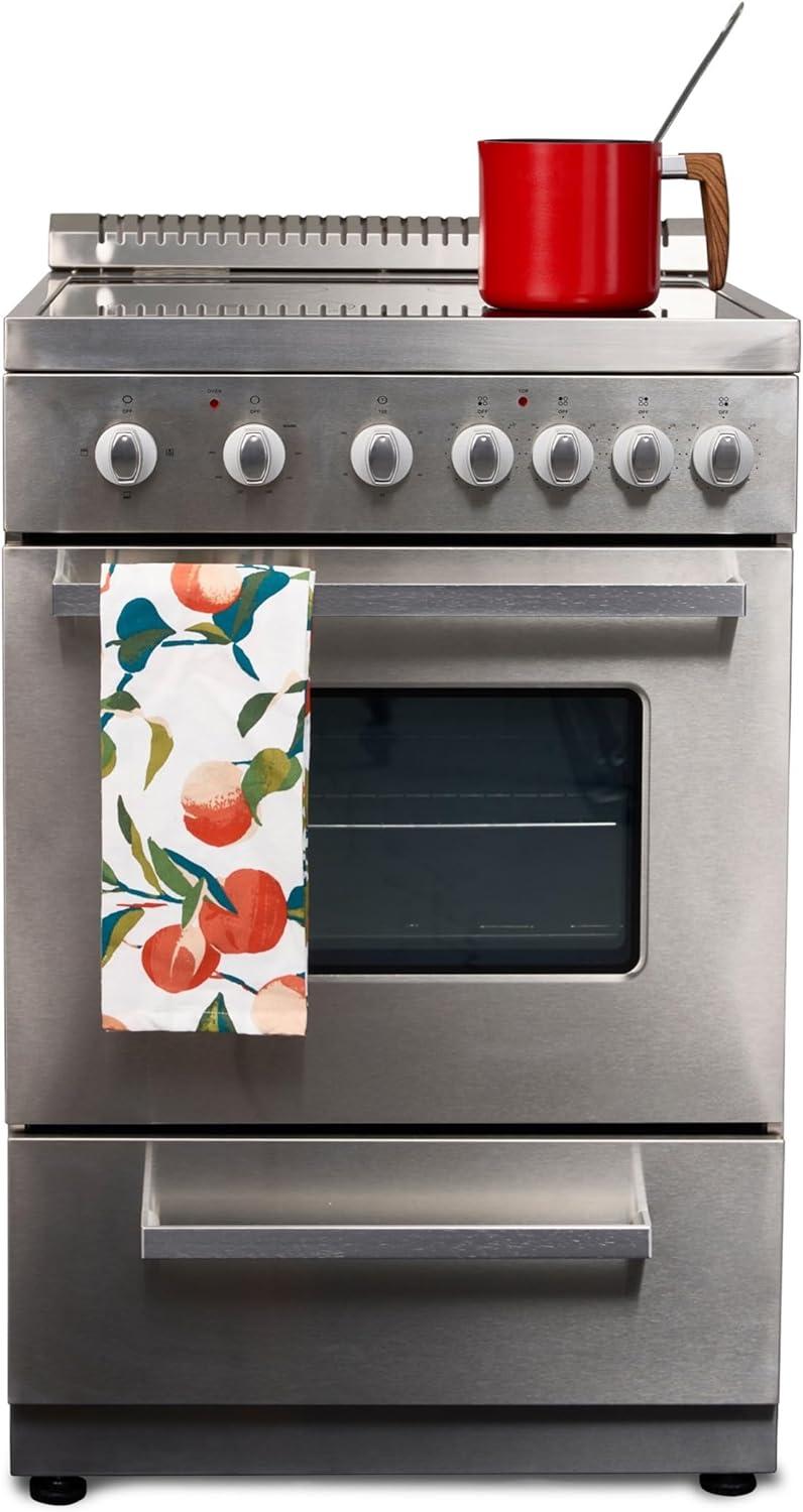 Premium Levella 24 in 2.6 cu ft Electric Range