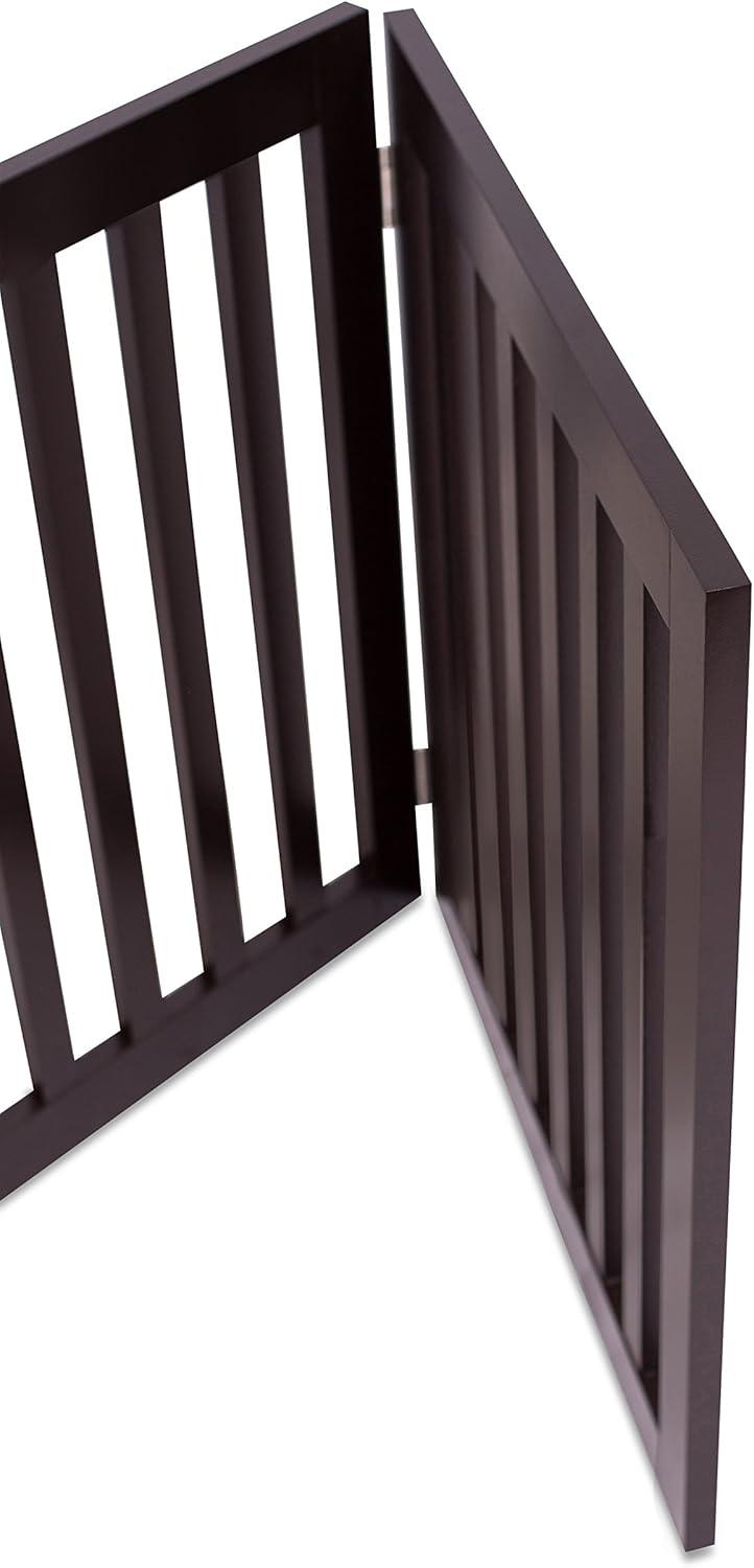 BirdRock Home Wood Free Standing Pet Gate
