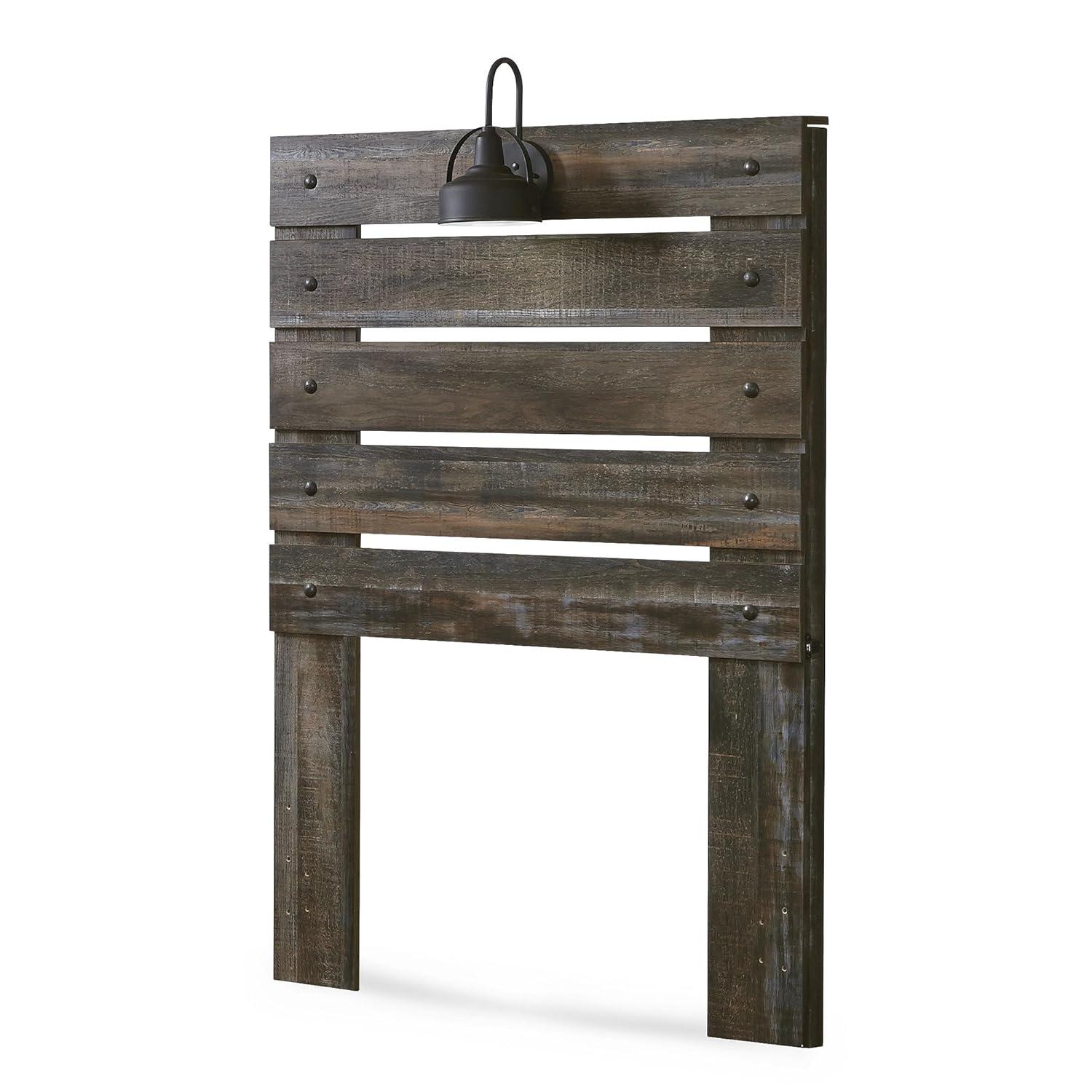 Signature Design by Ashley Casual Drystan Twin Panel Headboard  Multi