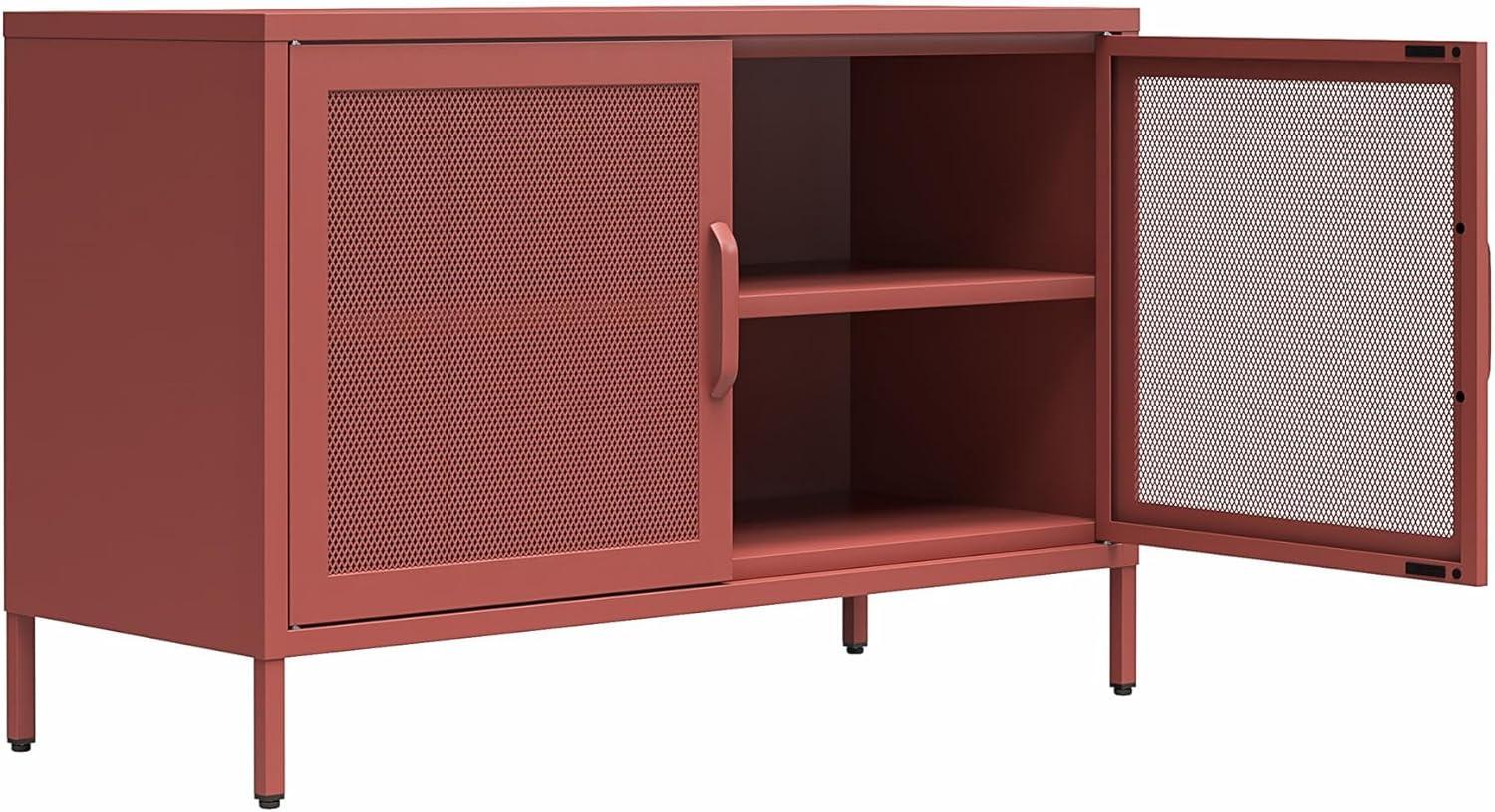 Channing 25.2" Tall Steel 2 - Door Accent Cabinet