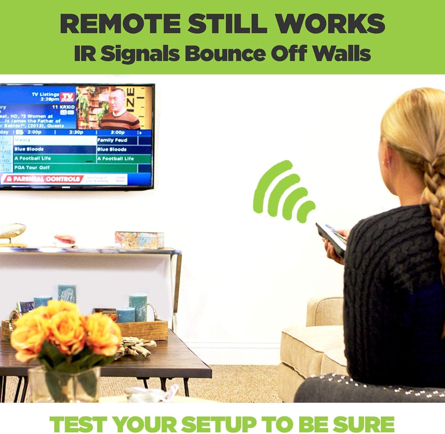 HIDEit Mounts HIDEit Uni-S | Adjustable Small Electronics, Cable Box Mount + Small Computer Mount