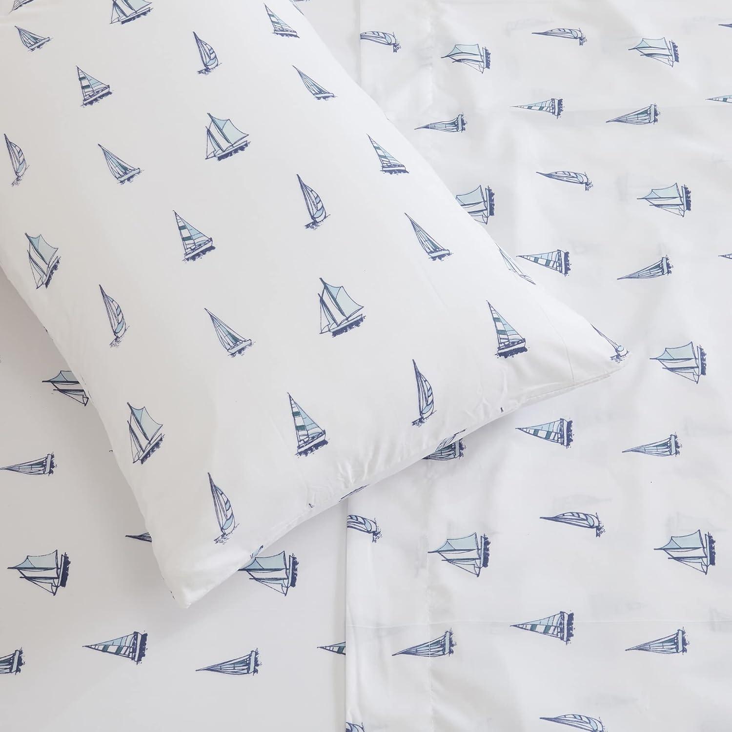 Ultra Soft Nautical Theme Microfiber Sheet Set