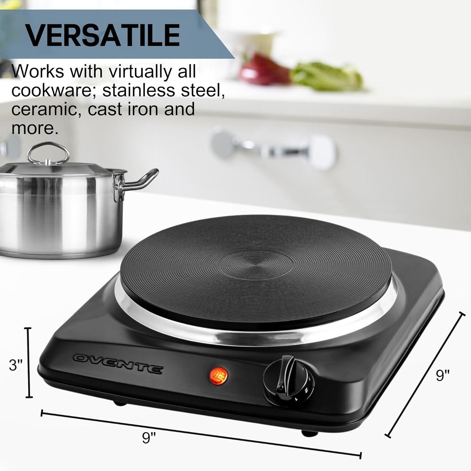 Ovente OVENTE Electric Single Cast Iron Burner