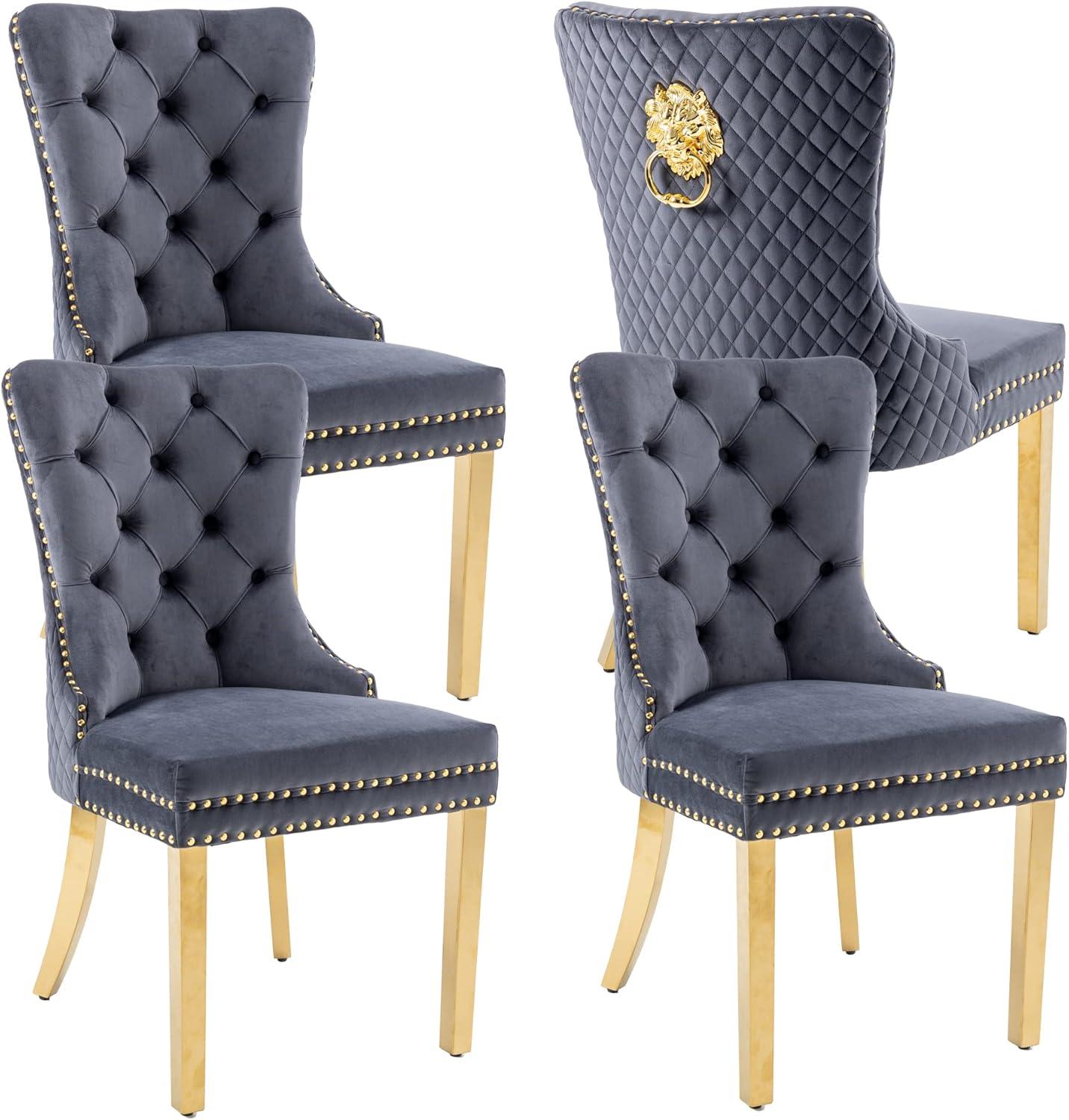 Kiliam Tufted Upholstered Back Side Chair Dining Chair