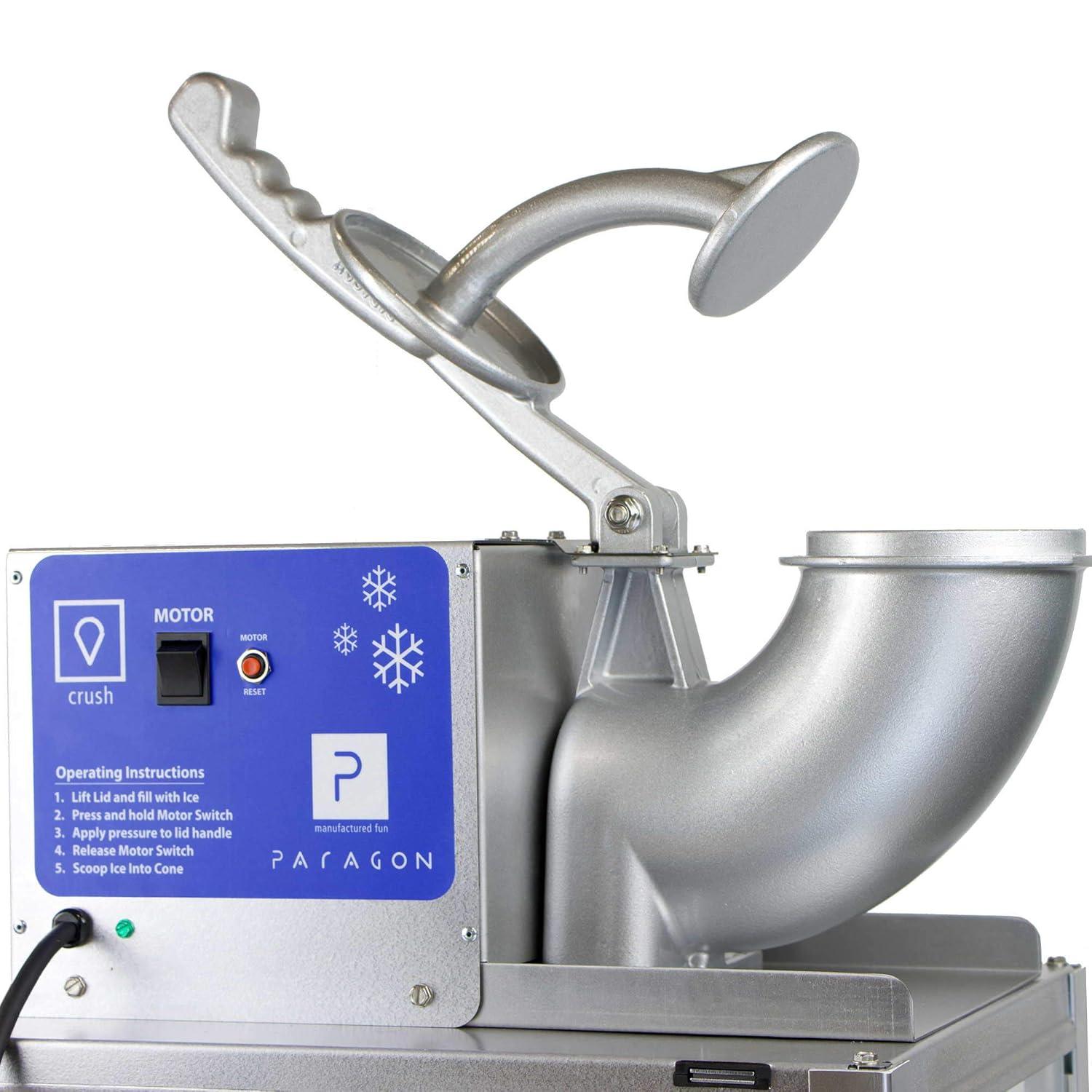 Paragon Simply-A-Blast Heavy Duty Snow Cone Machine, Silver, Standard