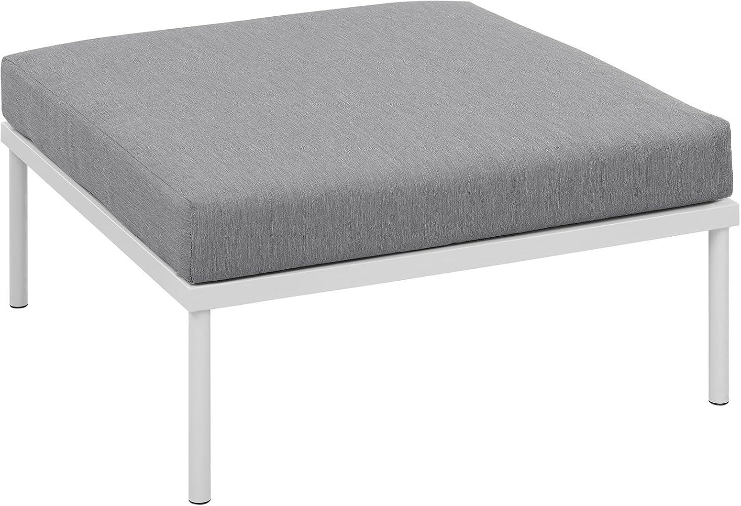 Modway Harmony Outdoor Patio Aluminum Ottoman