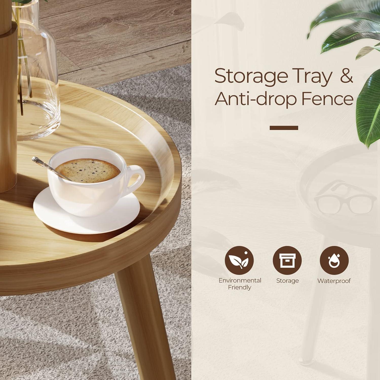 GREENSTELL Coat Rack with 8 Hooks, Wooden Coat Rack Freestanding with Shelf, Coat Tree with 4 Height Options 50.5"-72.6", Coat Hanger Stand for Bags, Clothes, Umbrellas, Hats, in Home, Natural