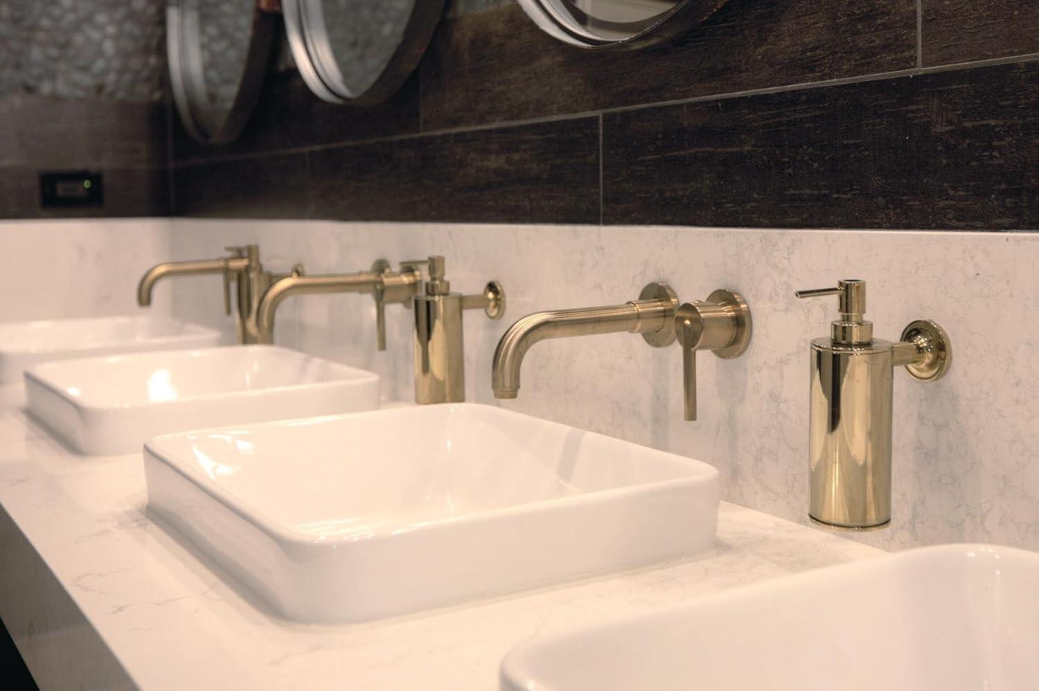 Trinsic Contemporary Bronze Wall-Mounted Bathroom Faucet