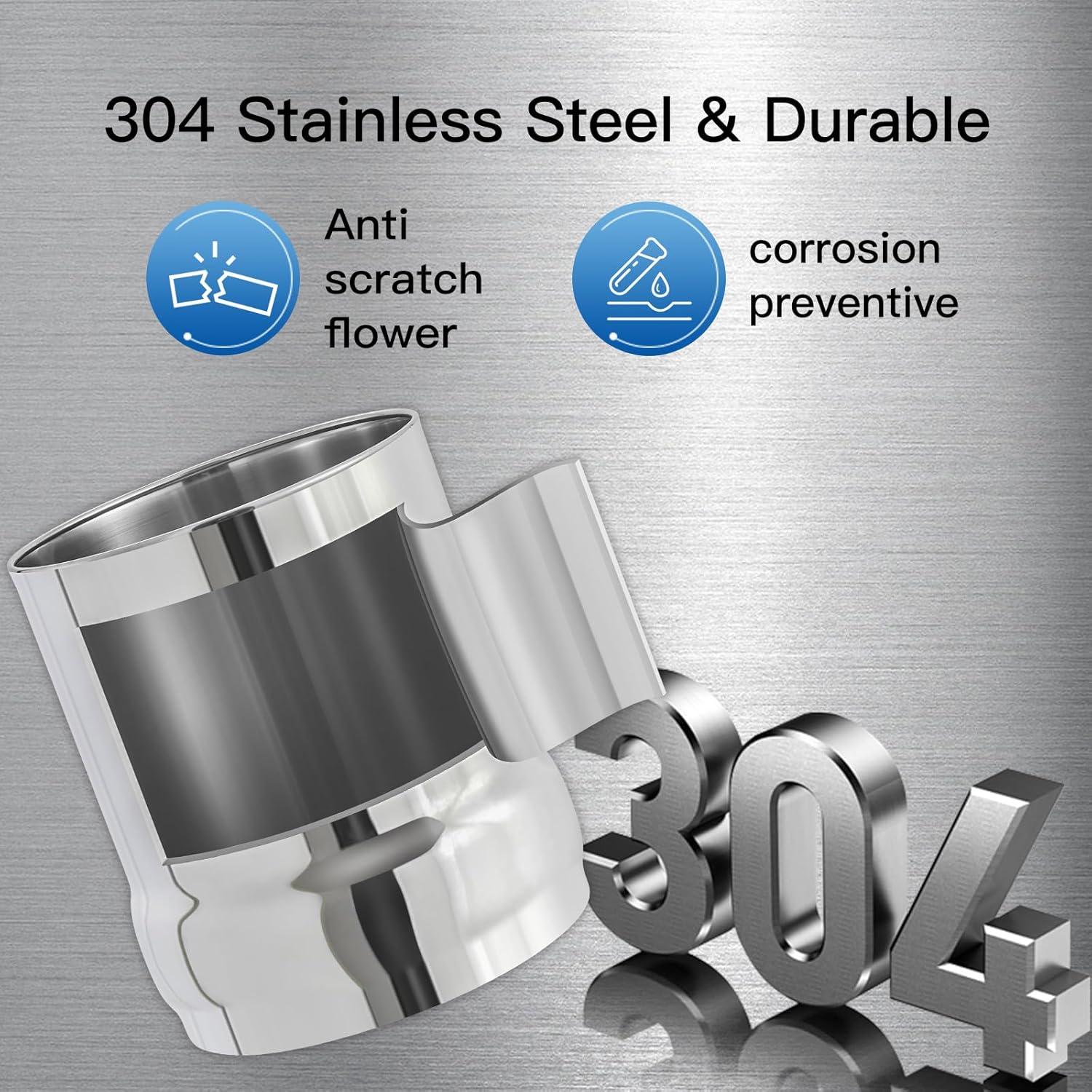 2.25 Gallon Stainless Steel Gravity-fed Water Filter System