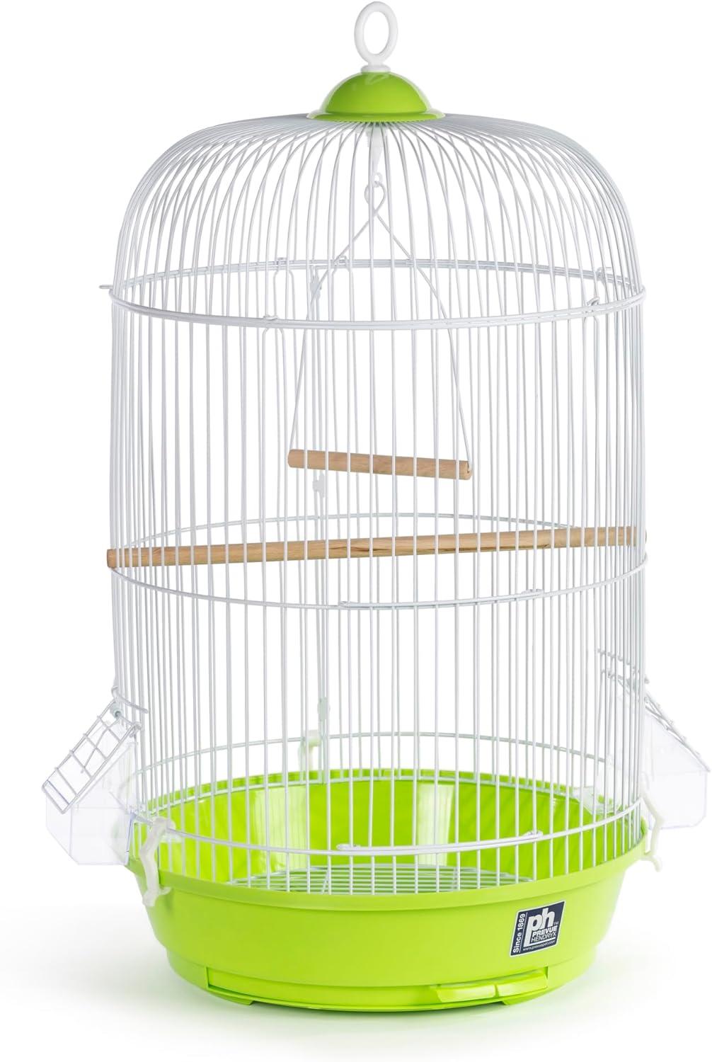 Prevue Pet Products SP31999G Classic Round Bird Cage, Green,1/2"