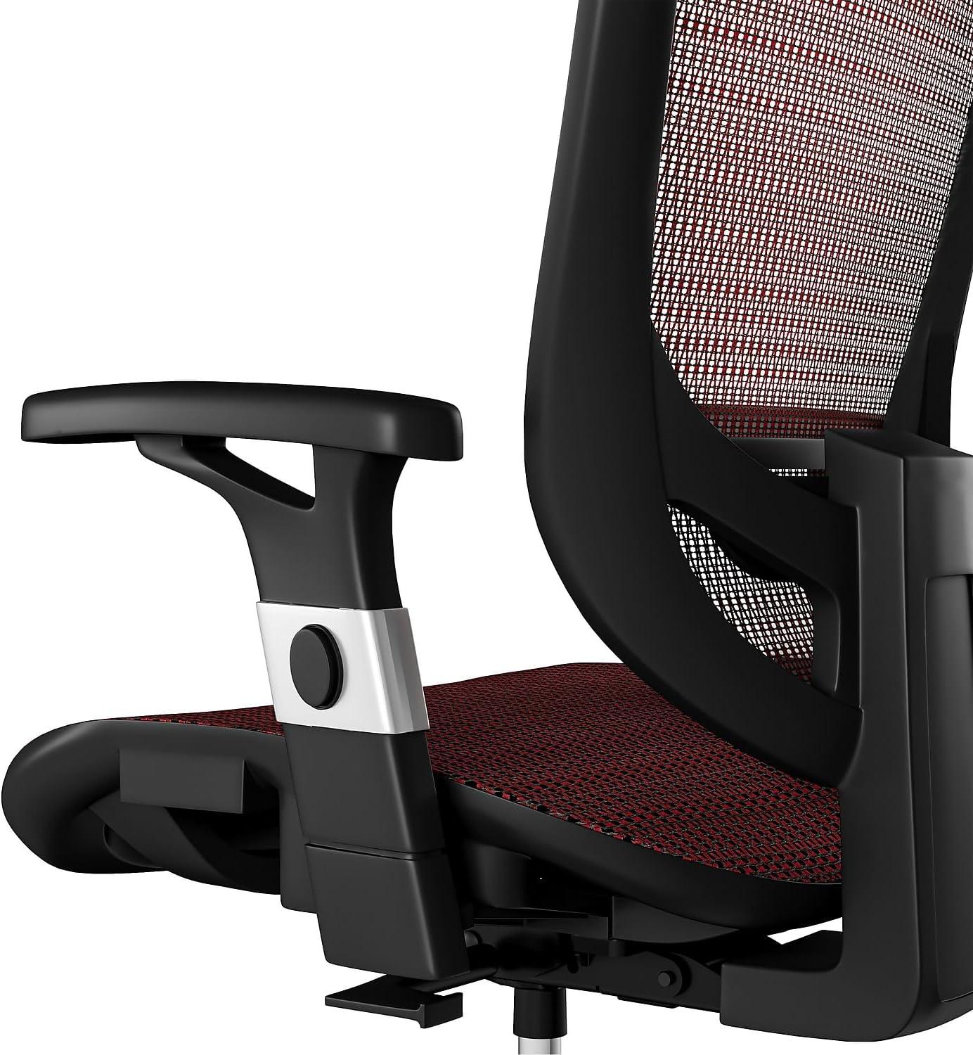 Task Mesh Chair, Maroon