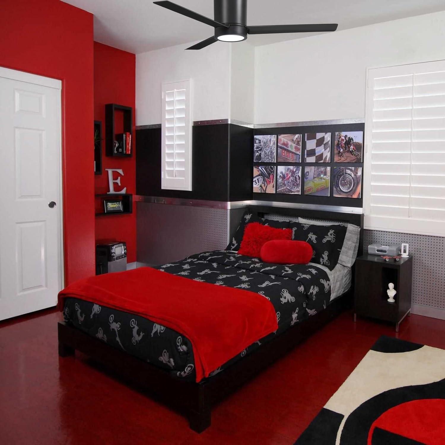 52'' 3 - Blade LED Propeller Ceiling Fan with Remote Control and Light Kit Included