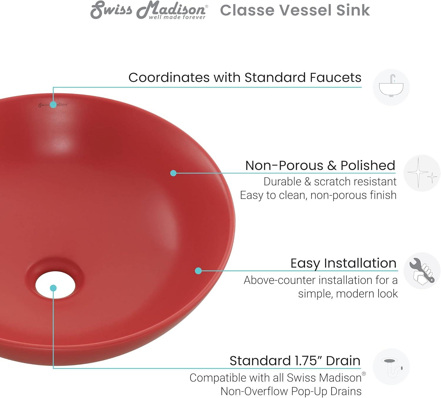 Classe 16 Ceramic Sink