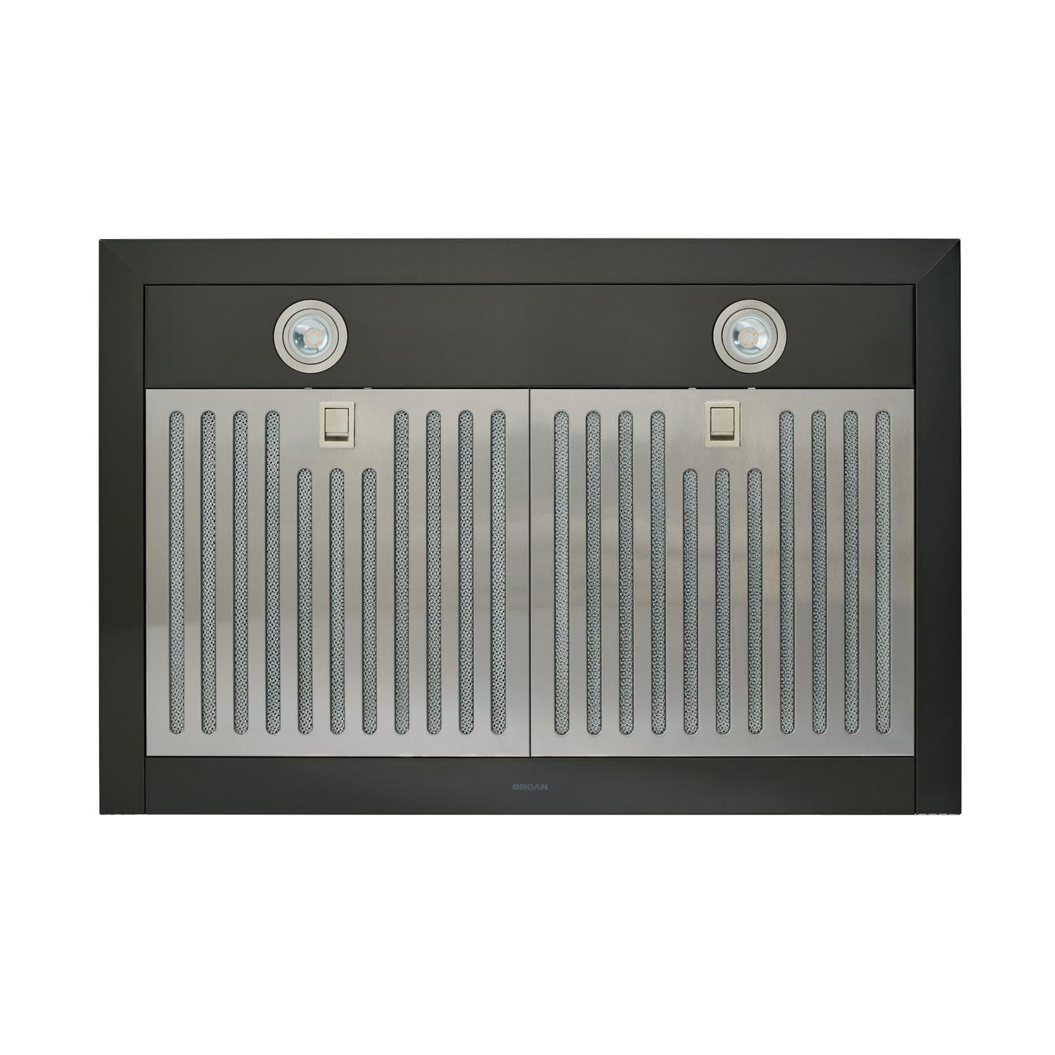 Broan 30" Classic Pyramid Chimney Hood, 450 CFM, LED, LOW PROFILE