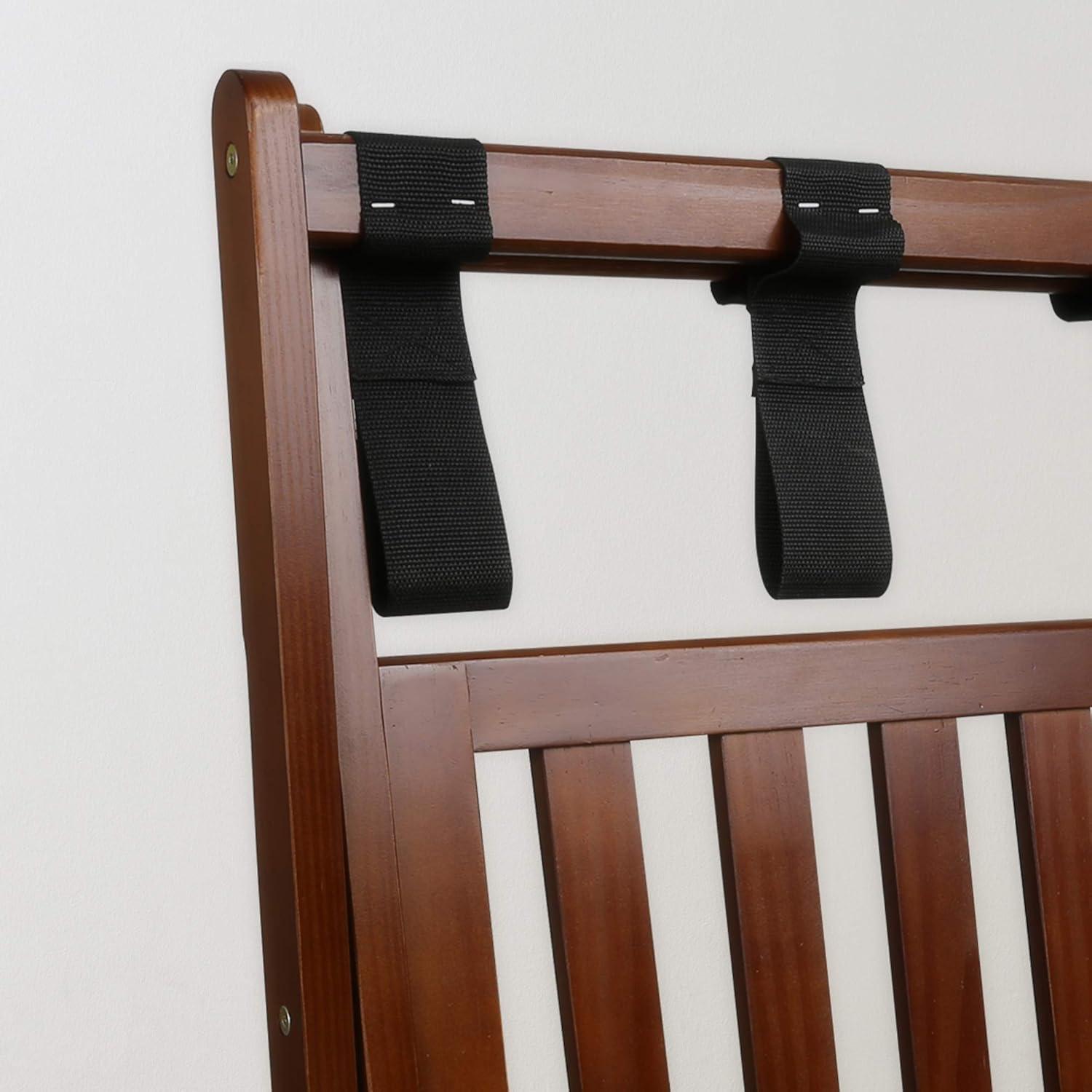 WRIWON Luggage Rack, 26.75" Wide with Shelf