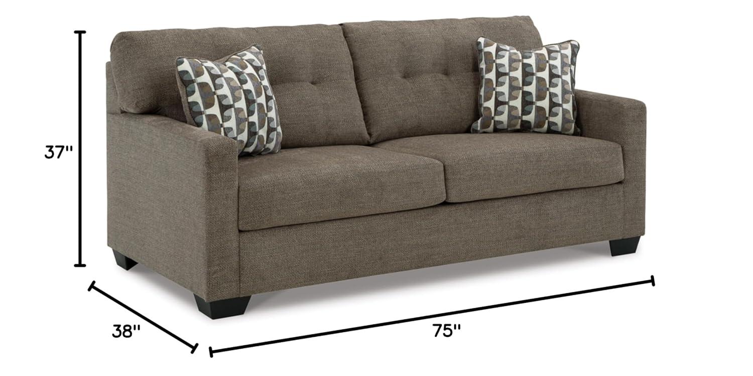 Ashley Furniture Mahoney Chocolate Full Sofa Sleeper