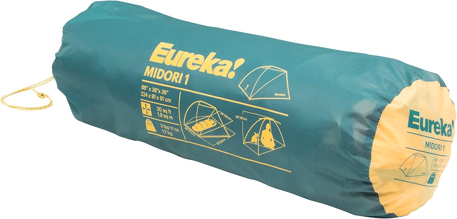 Eureka ERK2629085 Midori 2 Person Tent, Aspen Gold & Oil Blue