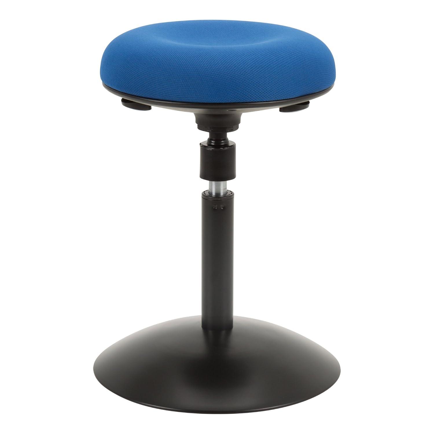 Norwood Commercial Furniture Sit-to-Stand Active Stool w/ Pivot Round Seat, Blue, NOR-NIL1716F-BL-SO