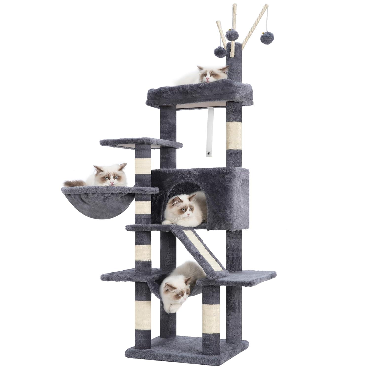 Archie & Oscar™ Indoor Cat Tower with Sisal Scratching Post