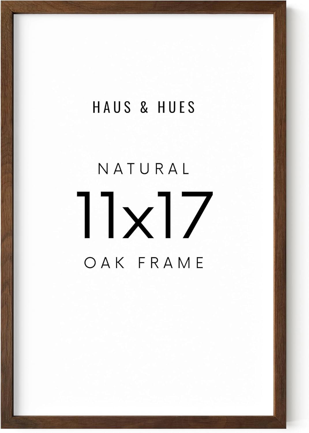 Haus and Hues Wood Matte Picture Frame