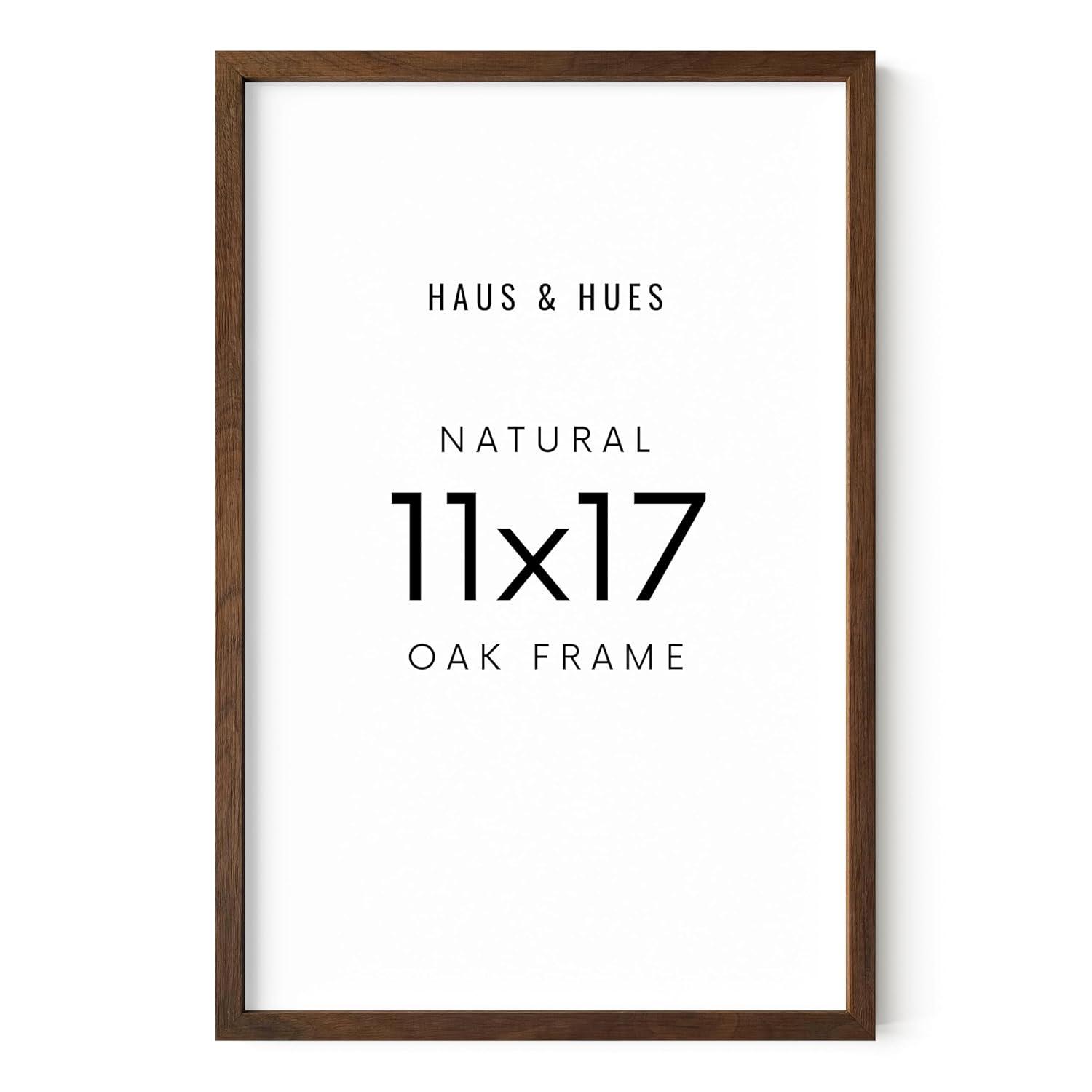Haus and Hues Wood Matte Picture Frame