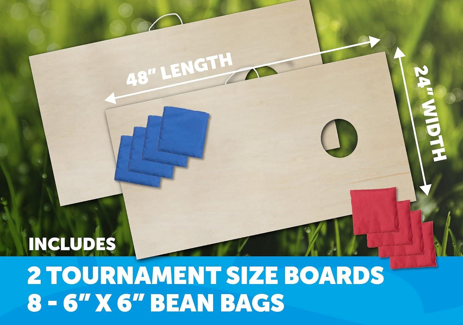 Triumph Sports Triumph All-Wood Regulation 2x4 Cornhole Set
