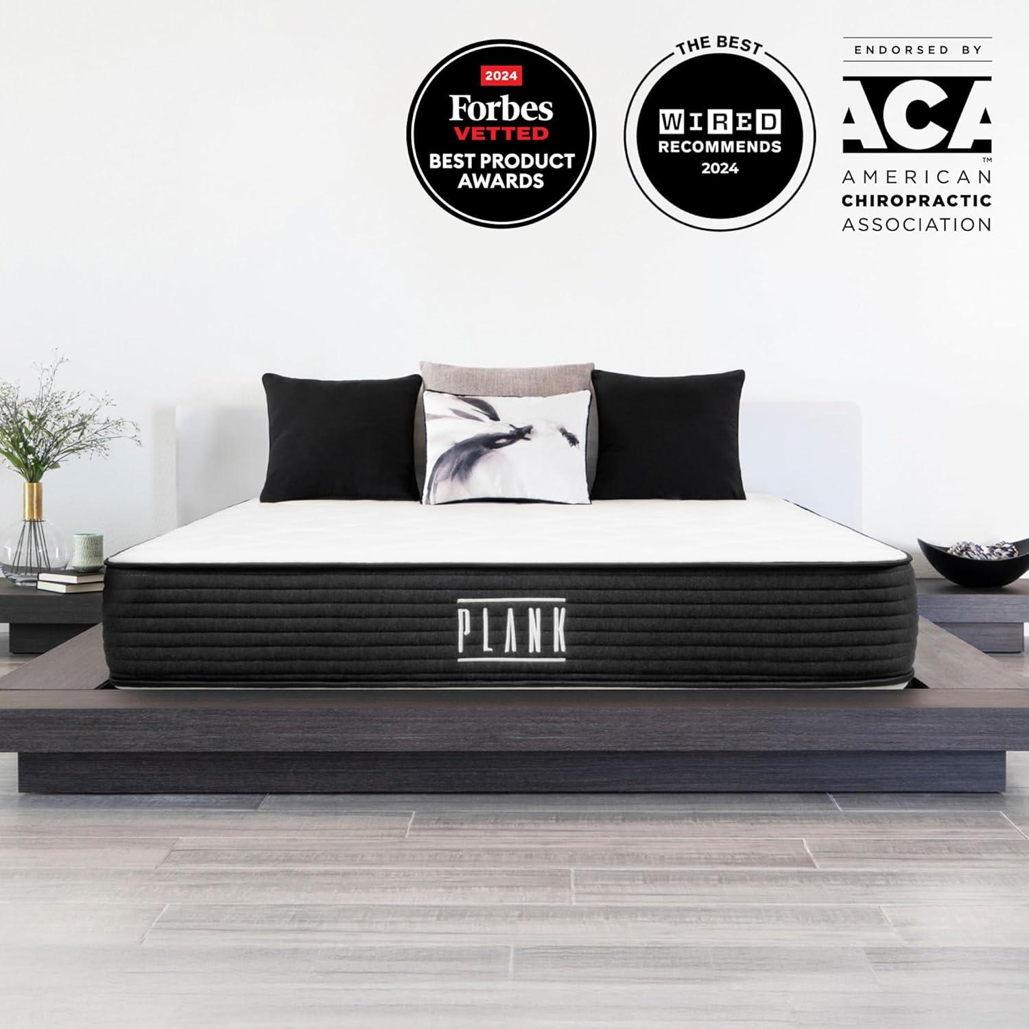 Brooklyn Bedding Brooklyn Bedding Plank 11-Inch Two-Sided Firm Mattress