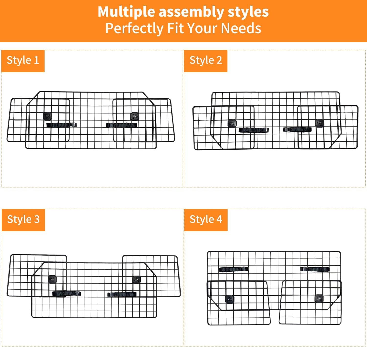 Pawple Dog Barrier, Car & SUV Adjustable Pet Barrier, Universal Fit