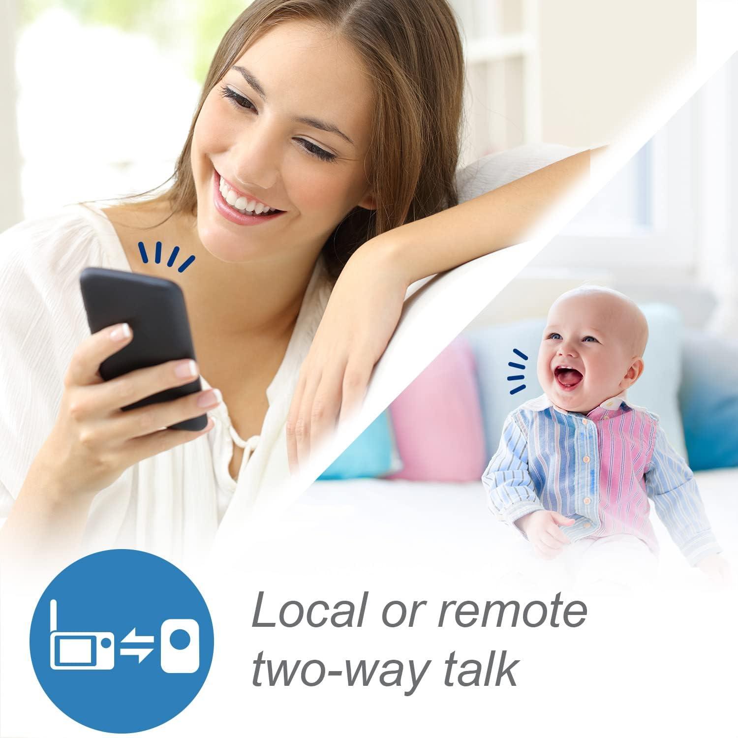 VTech Digital Video Monitor with Remote Access and 2 Cameras 5"- RM5764-2HD