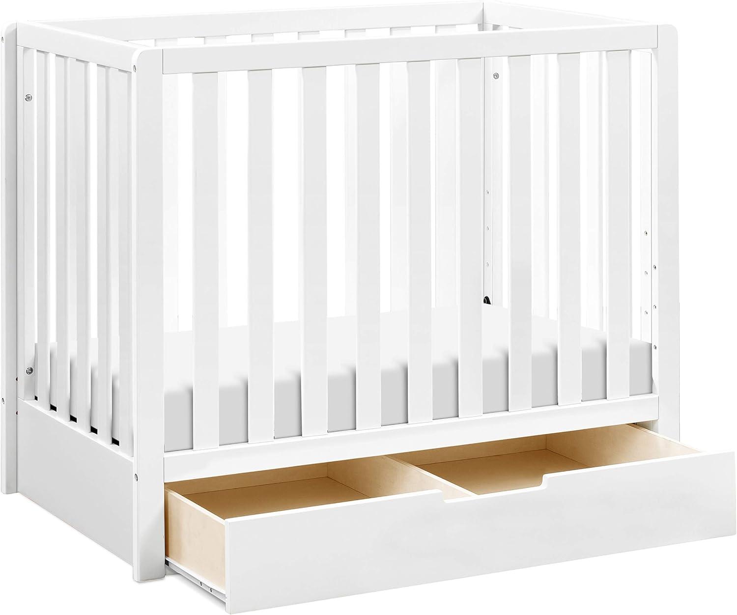 Colby 4-in-1 Mini Convertible Crib with Storage