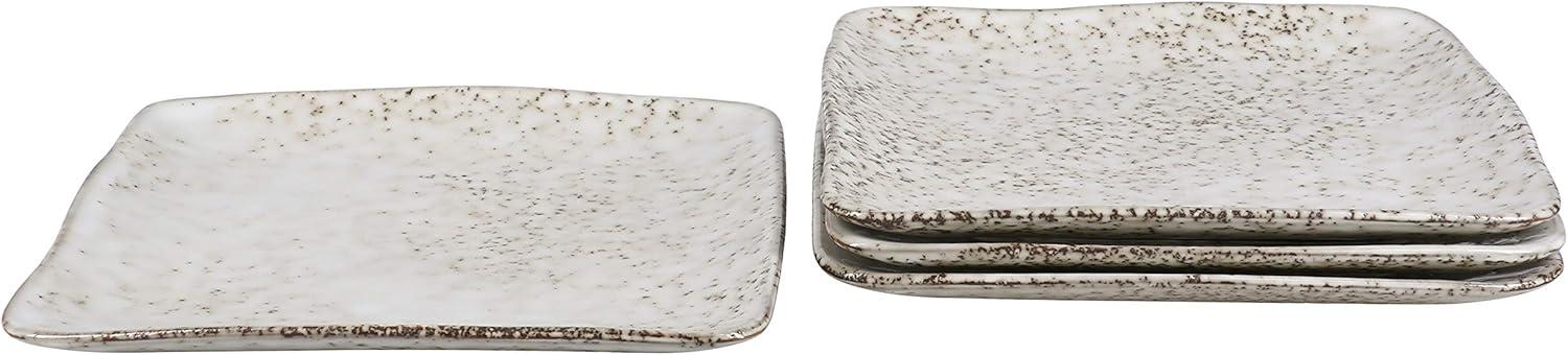 BIA Cordon Bleu 12pc Rustico Stoneware Dinnerware Set, Contains 12 Pieces, Cream (100568S1SIOC)