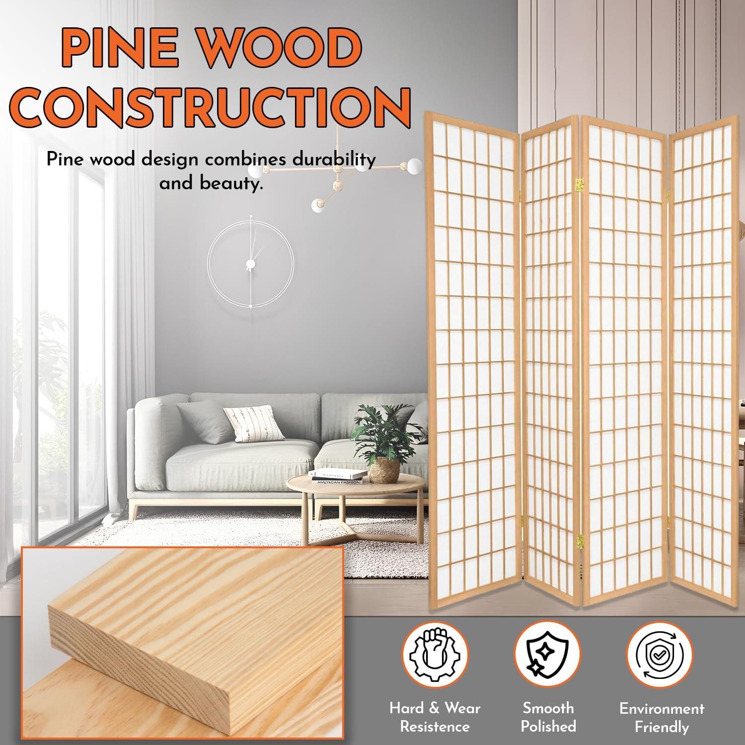 Red Barrel Studio® Niemann 70.5" Tall Room Divider Shoji Style