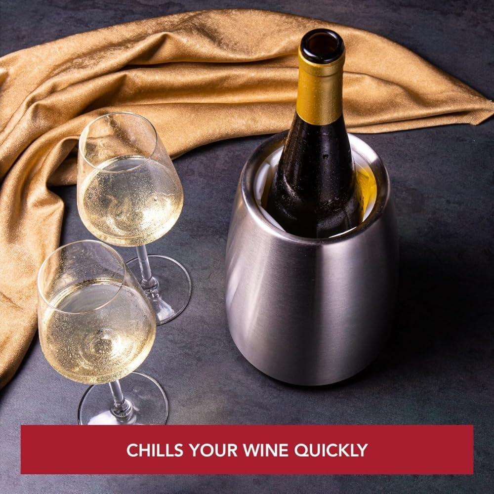 Vacu Vin Elegant Wine Cooler Plastic Wine Bucket