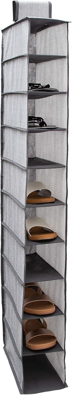 Simplify 10 Pair Hanging Shoe Organizer