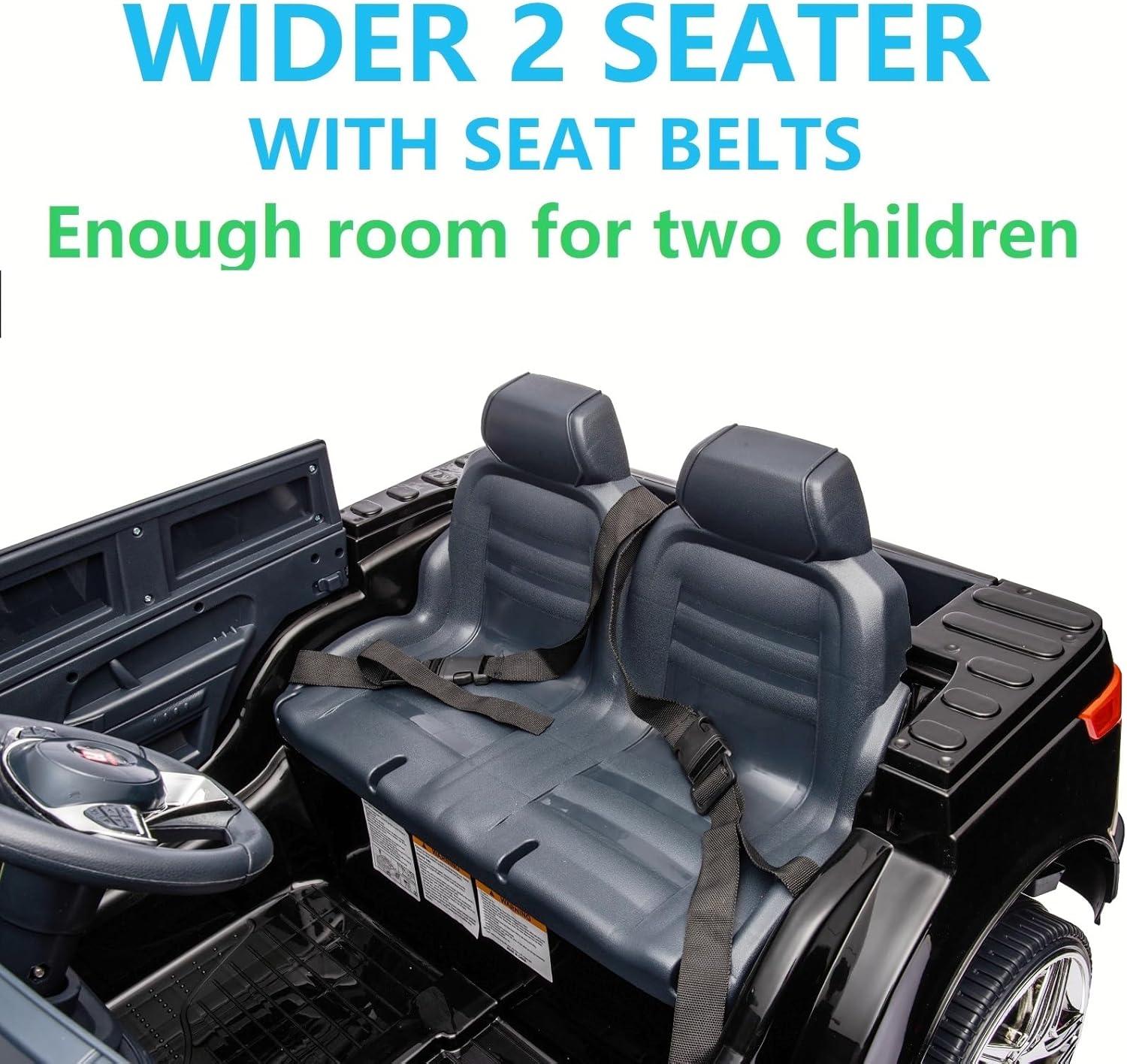 Hetoy 2 Seater Ride On Car For Kids