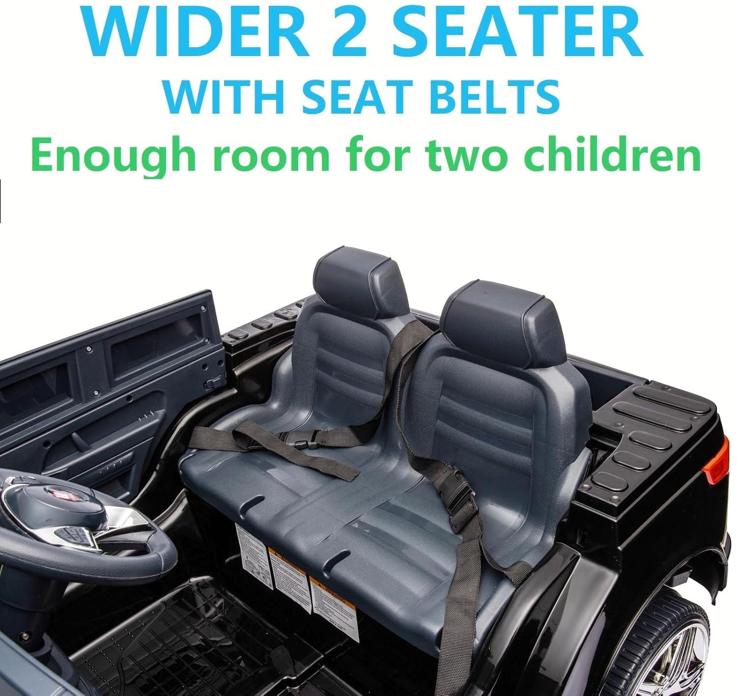 Hetoy 2 Seater Ride On Car For Kids