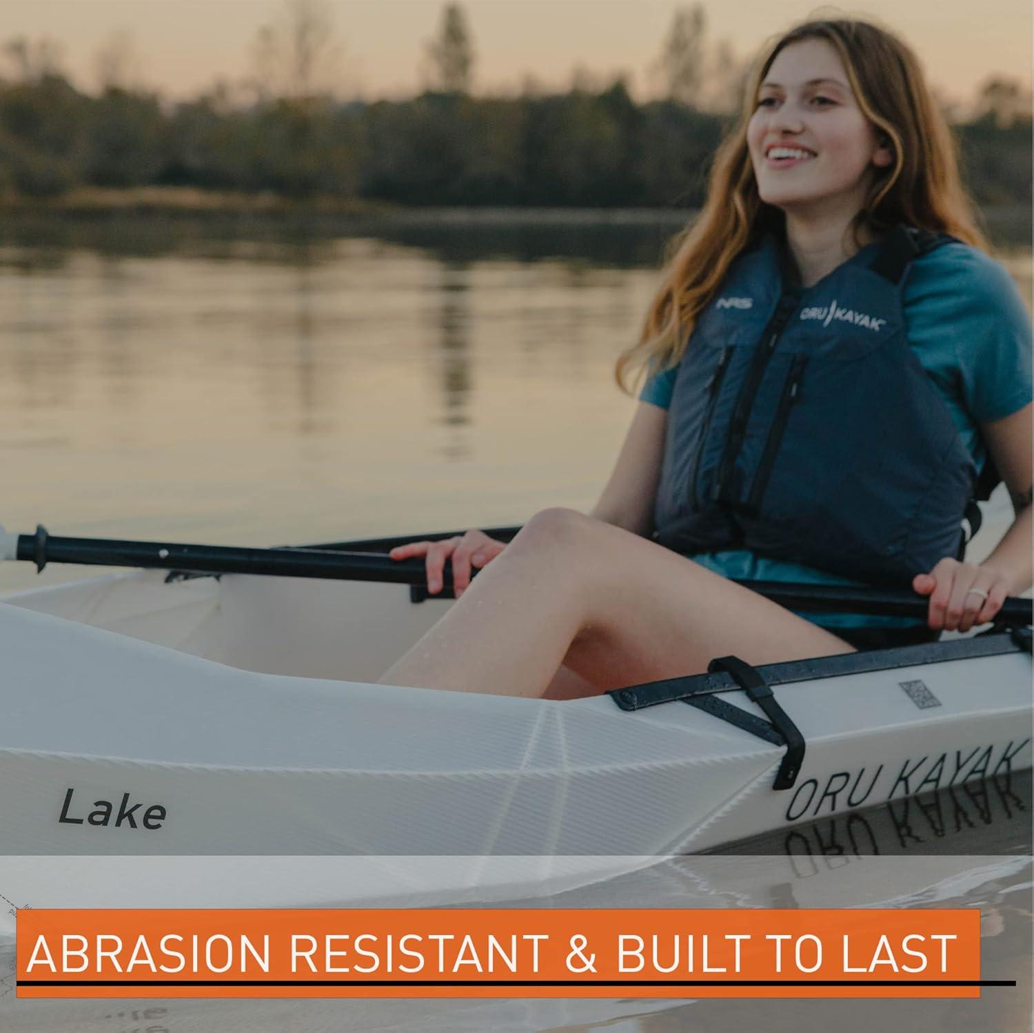 Oru Kayak Foldable Kayak Lake Sport | Lightweight, Portable & Stable - Lake and River Kayaks - Beginner to Intermediate