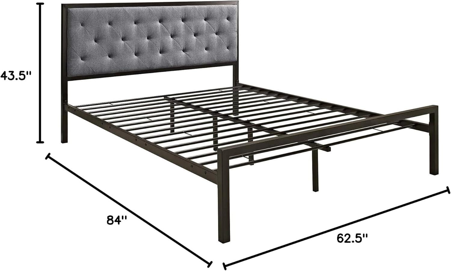 Modway Mia Fabric Bed