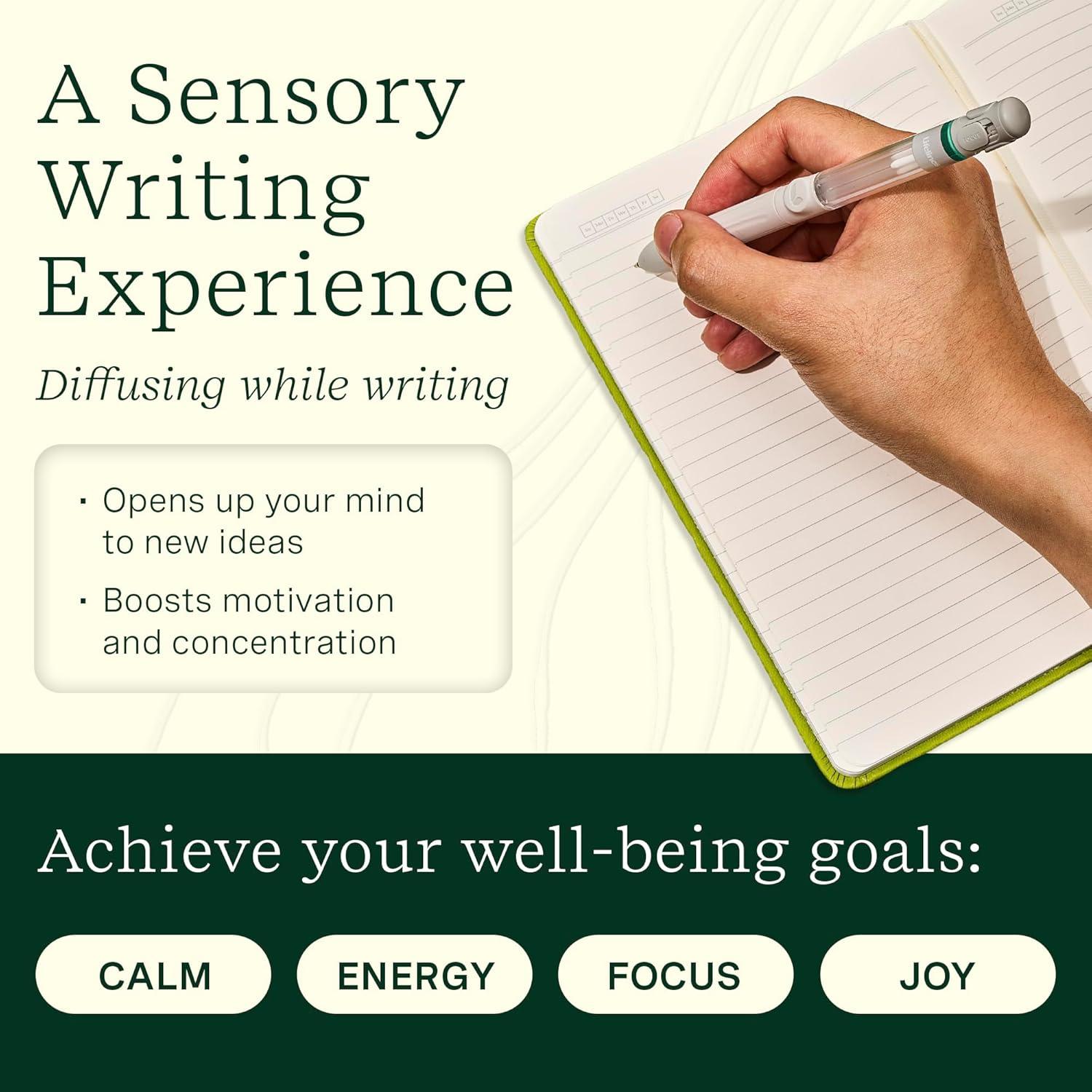 Lifelines Citrus Grove Essential Oil Blends with Pen Diffuser: Aromatherapy Gift Set, No Battery Required