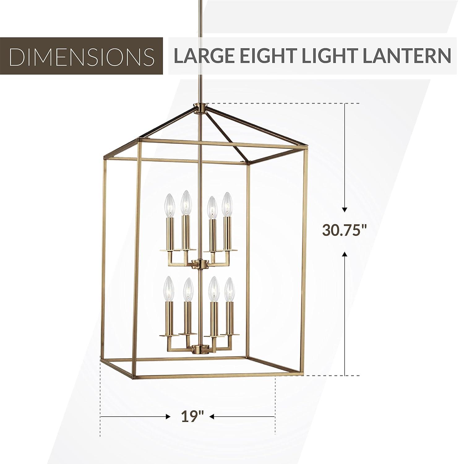 Lucius Pendant Light - Brass / 19"W