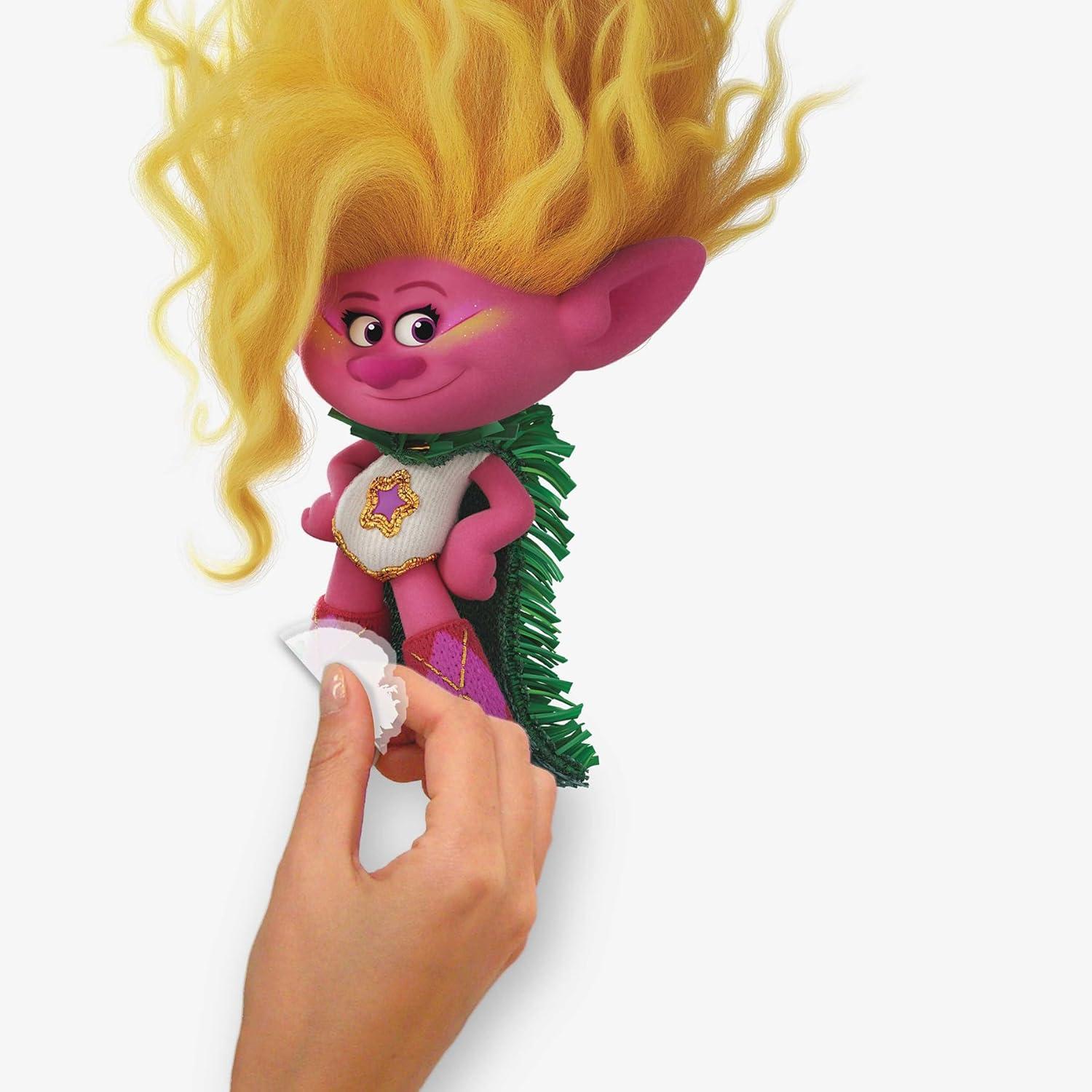 Trolls 3 Band Together with Glitter Wall Decals