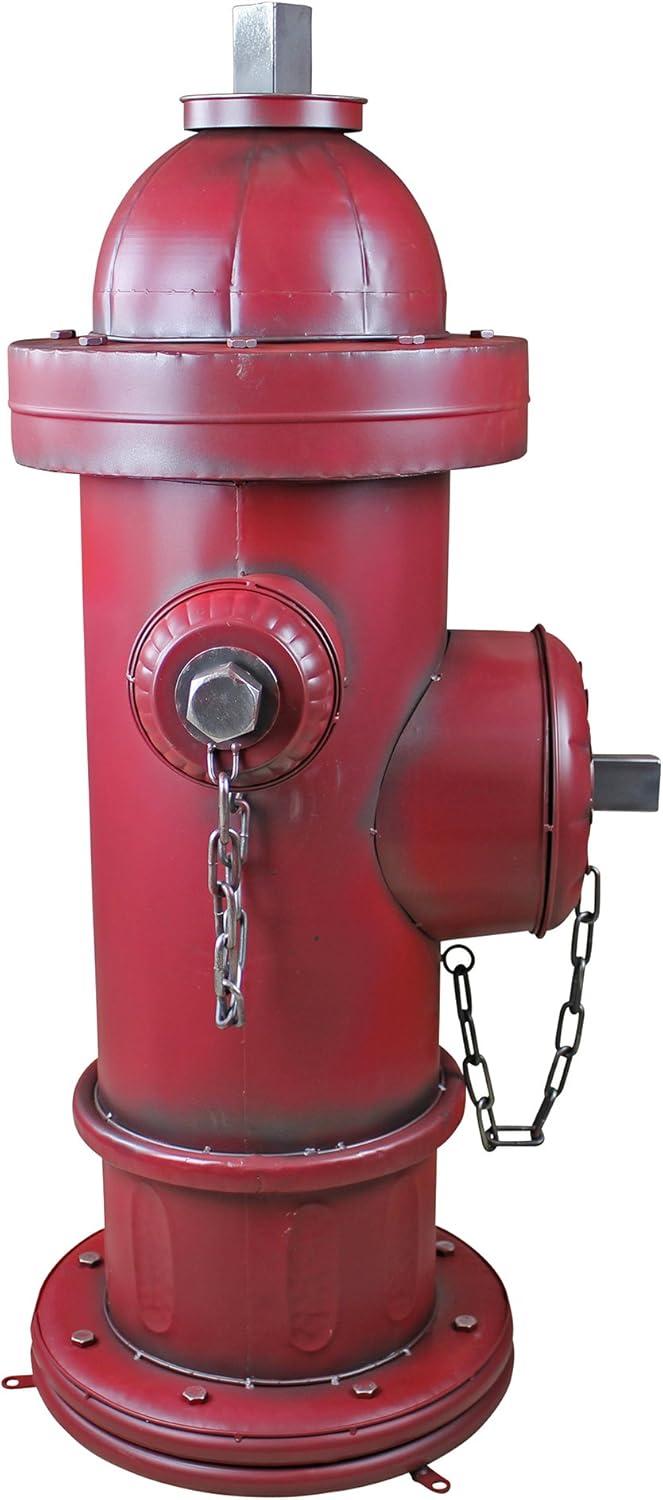 Vintage Metal Fire Hydrant Statue