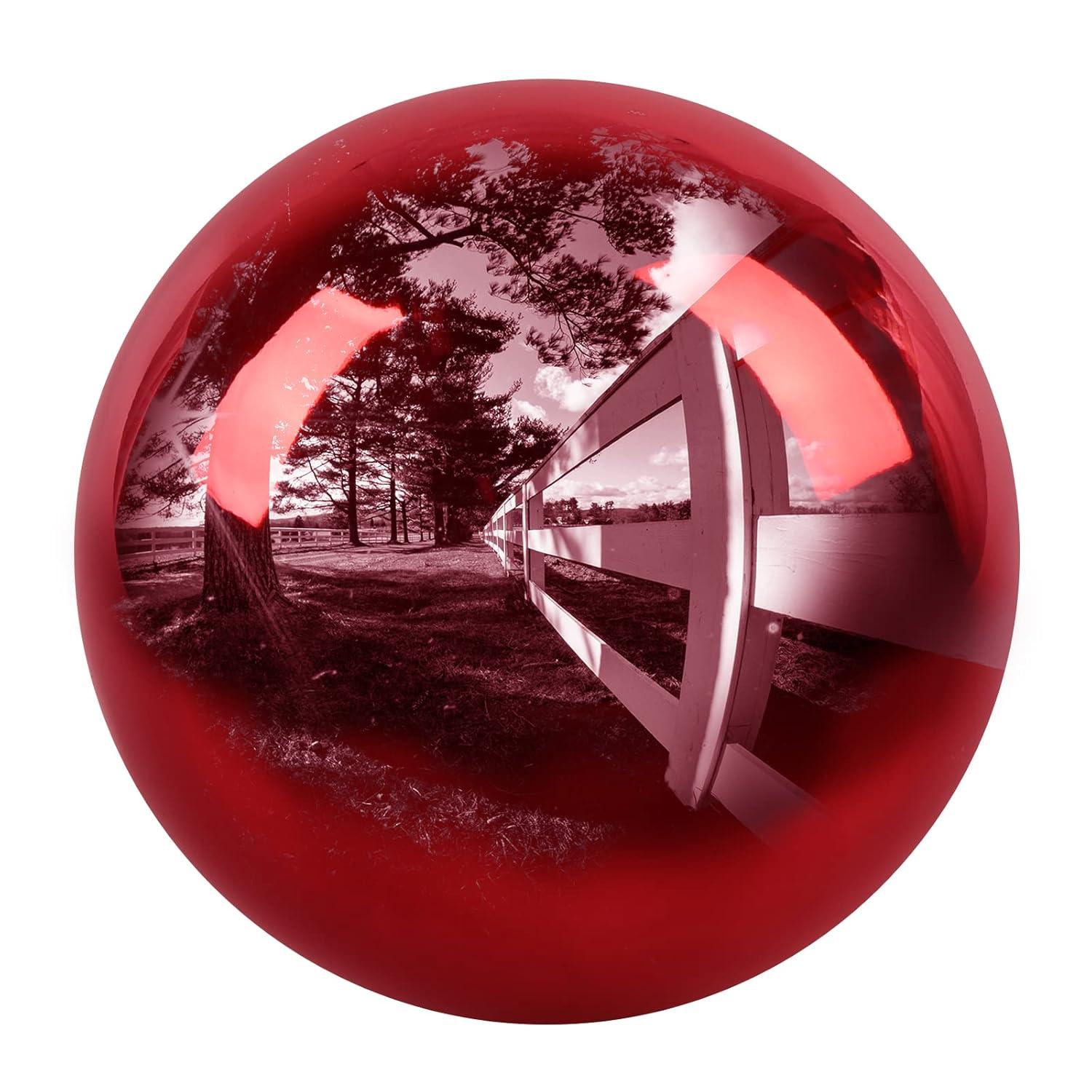 The Holiday Aisle® Champlain Metal Abstract Gazing Ball