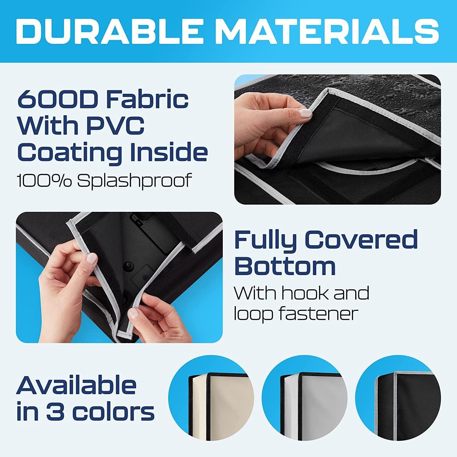 Outdoor TV Cover 50 Inch Weatherproof | TV Cover for Outside | 50 Inch TV Cover Outdoor Waterproof | Smart Shield TV Screen Protector for Outside TV | Cover for Moving | TV Display Protectors – US FLAG